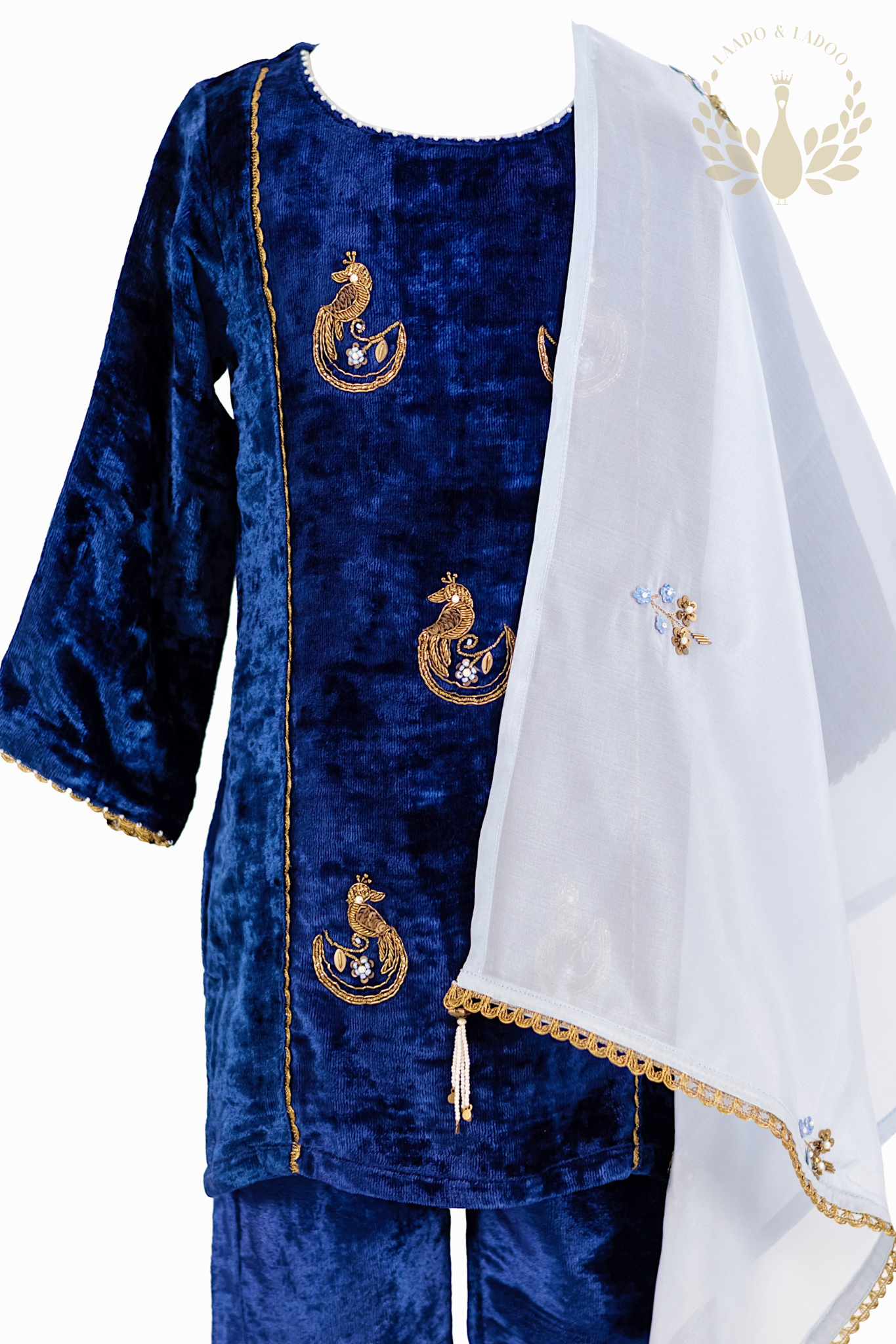 Chenaab Blue Kurta Set