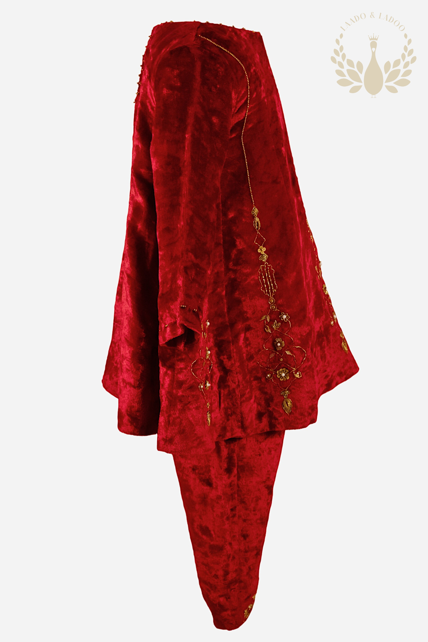 Surkh Pari Red Kurta Set