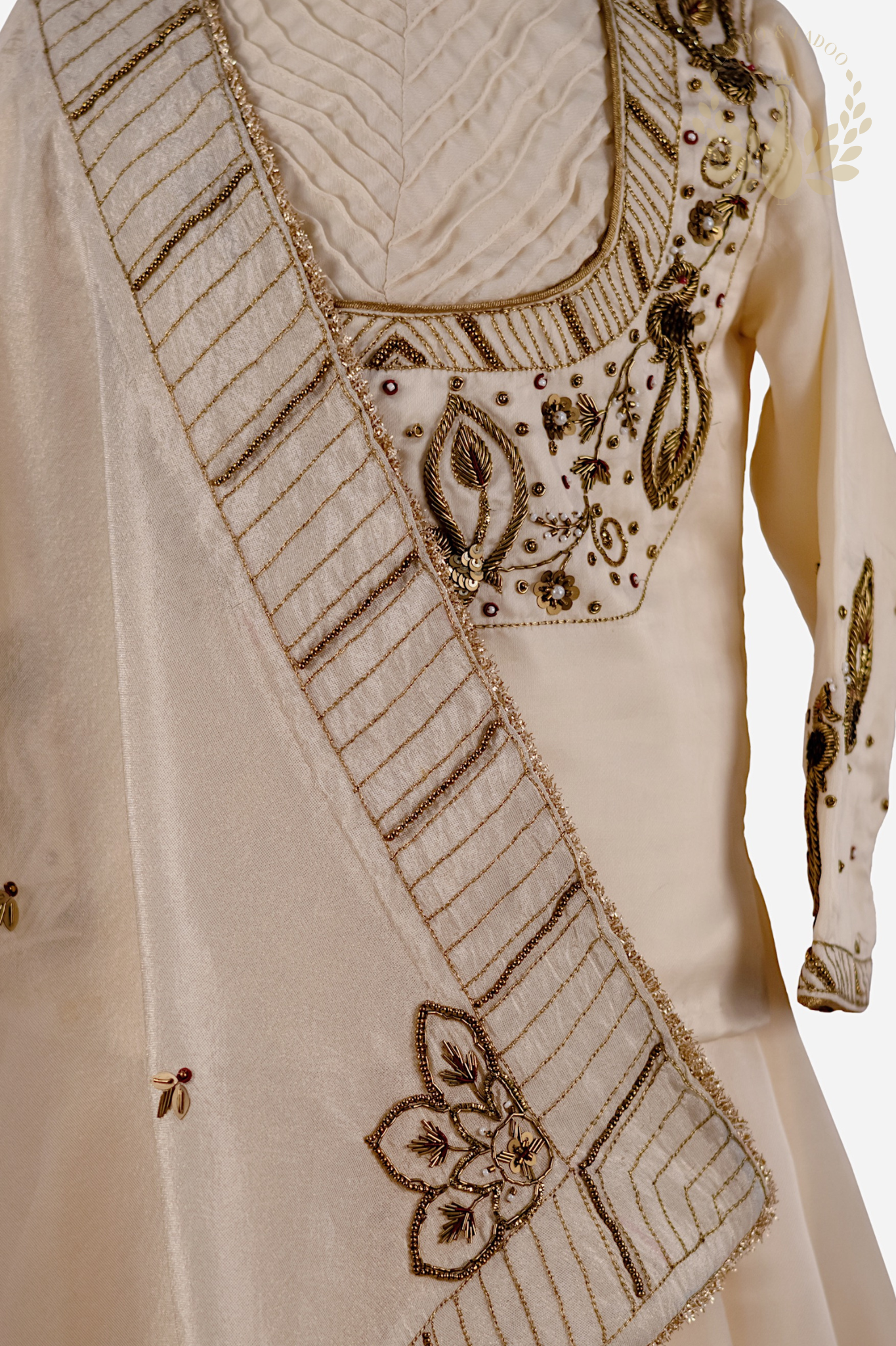 Naaz Ivory Lehenga Set