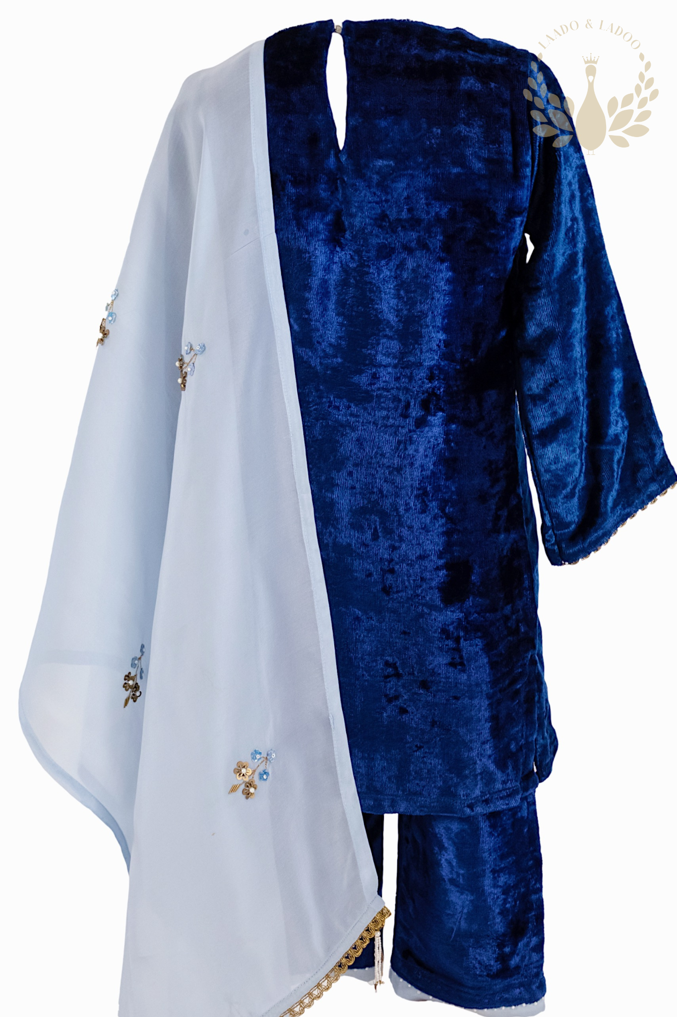 Chenaab Blue Kurta Set