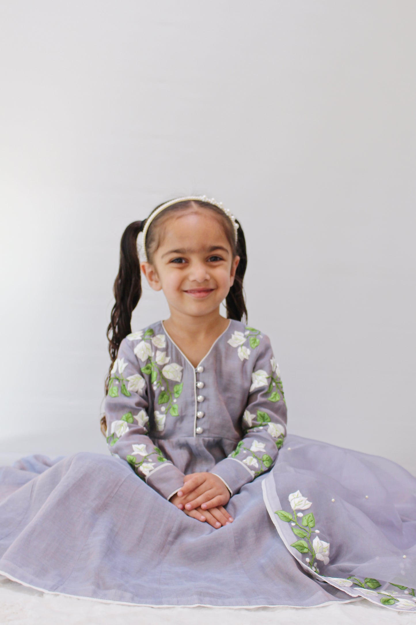 Bahaar Morning Mist Anarkali Set