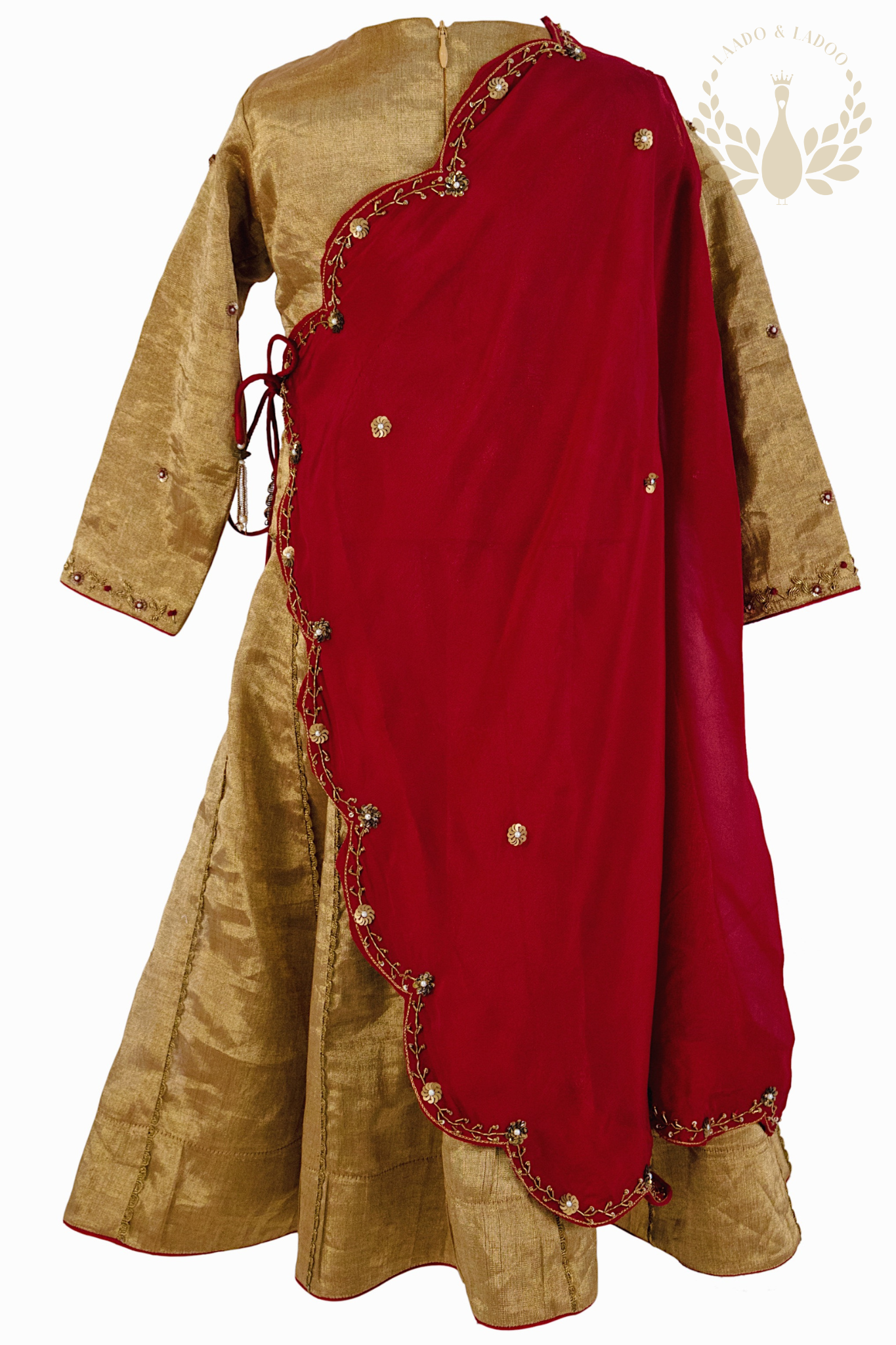 Kanak Gold Lehenga Set