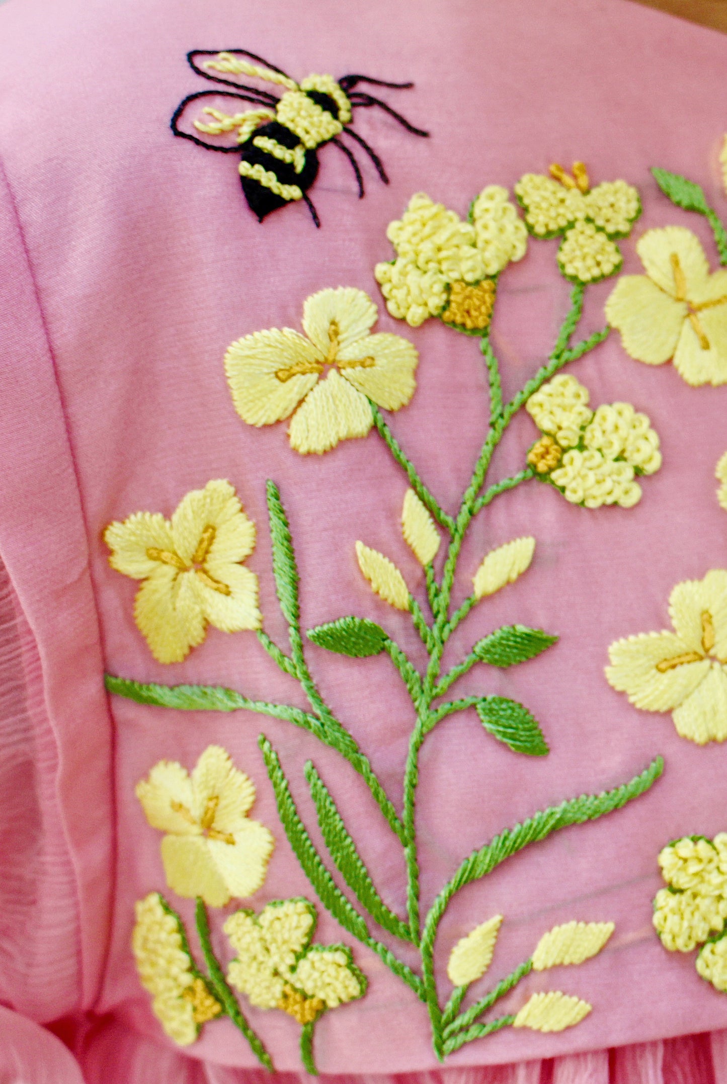 Saras Blossom Pink Frock Set