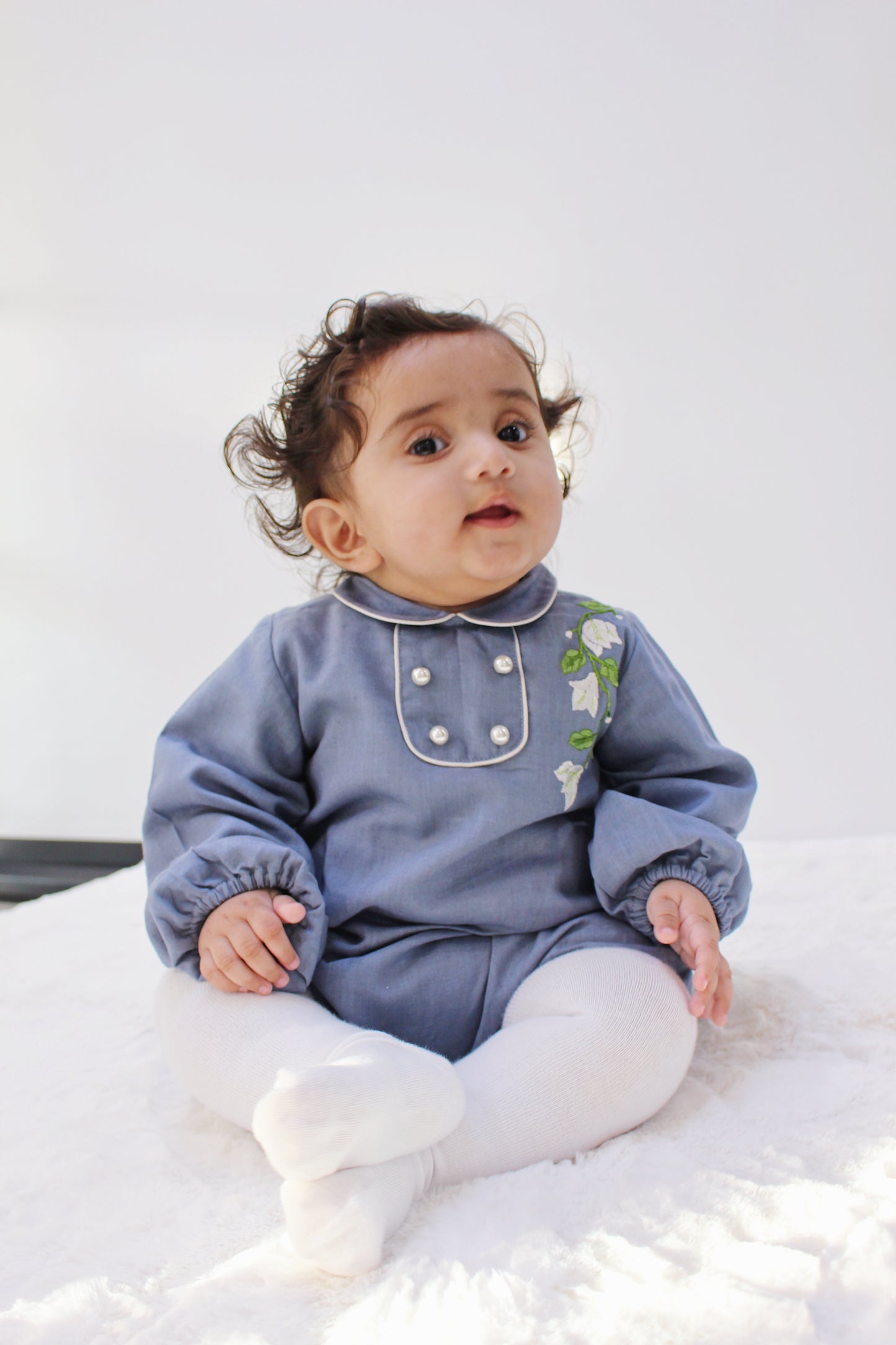 Samar Morning Mist Baby Boy Romper