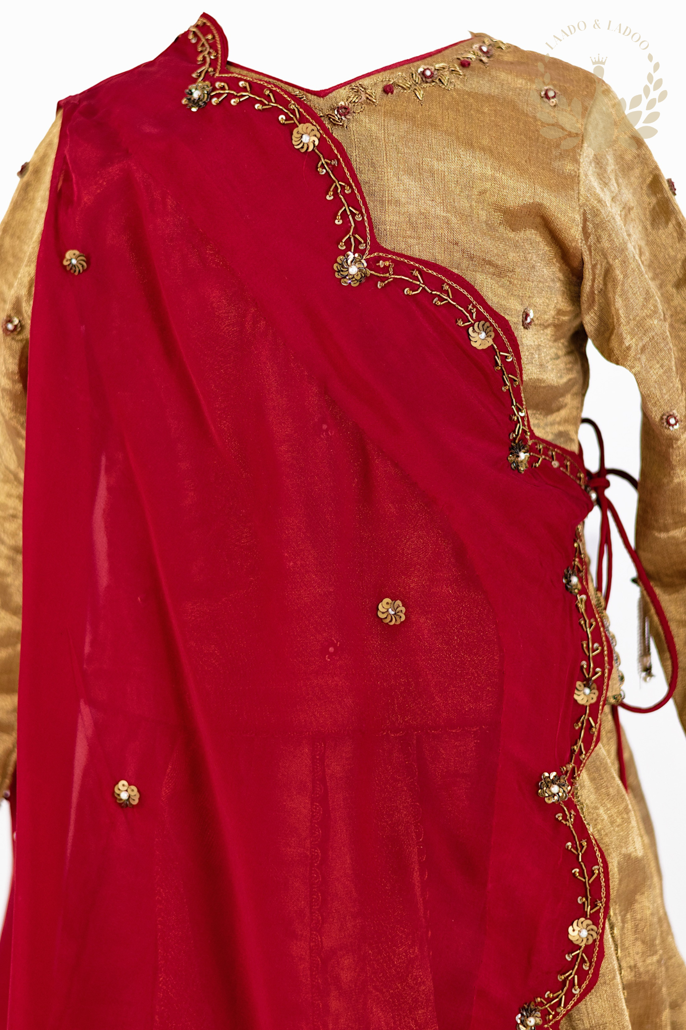 Kanak Gold Lehenga Set