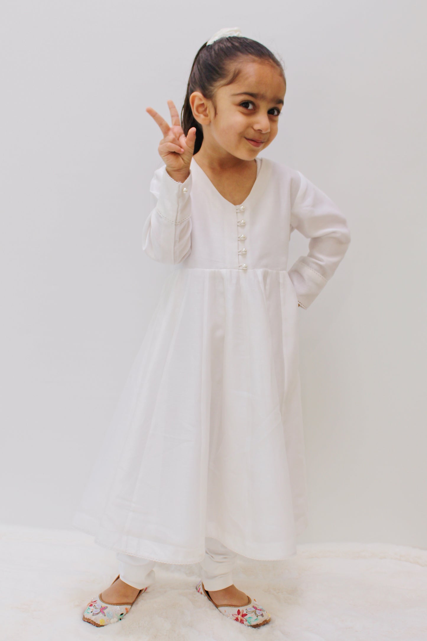 Pearl Anarkali Set