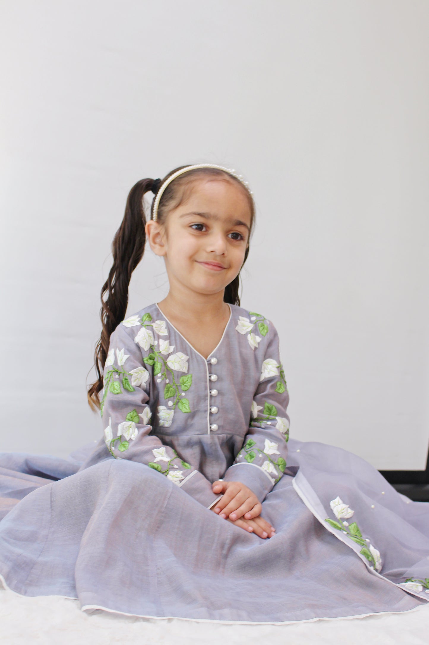 Bahaar Morning Mist Anarkali Set